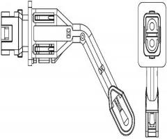 Hella 6zt351080101 czujnik temperatury mercedes, mercedes-benz sl (r129)