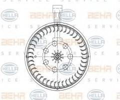 Hella 8ew009159591 dmuchawa mercedes, mercedes-benz klasa g (w463)