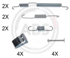 A.b.s. 0017q sprężynki do szczęk hamulcowych hyundai i20  08-, hyundai i20 (pb, pbt)