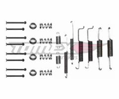 Tomex 4015 sprężynki do szczęk ham. audi seat vw, audi 80 (81, 85, b2), seat arosa (6h)