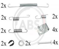 A.b.s. 0847q sprężynki do szczęk ham. kia picanto  04-, kia picanto (ba)