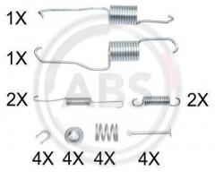 A.b.s. 0886q sprężynki do szczęk ham. toyota rav 4  00-05