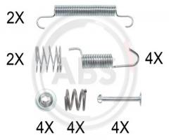 A.b.s. 0899q sprężynki do szczęk ham. hyundai getz  02-09, hyundai sonata iv (ef), kia magentis (mg)