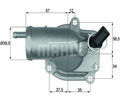 Behr th 10 87 termostat mercedes, mercedes-benz klasa e (w210)