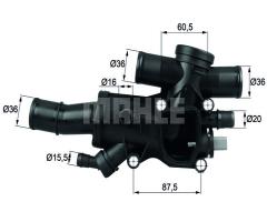 Behr th 44 83 termostat citroen fiat ford peugeot volvo, citroËn c4 i (lc_), fiat scudo (270_)