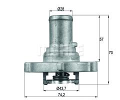 Behr ti 122 87d termostat fiat, fiat brava (182), lancia musa (350)