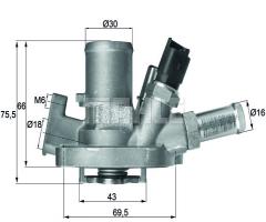 Behr ti 151 80 termostat alfa romeo fiat lancia, alfa romeo mito (955), fiat 500 (312)