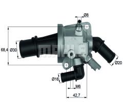 Behr ti 153 88 termostat opel suzuki, opel agila (a) (h00), suzuki ignis ii