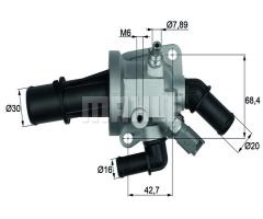 Behr ti 164 88 termostat fiat ford lancia, fiat panda (169), ford ka (ru8), lancia ypsilon (843)