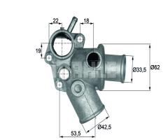 Behr ti 66 82d termostat fiat, fiat croma (154)