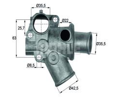 Behr ti 70 80d termostat alfa romeo fiat lancia, alfa romeo 145 (930), fiat tipo (160)