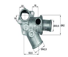 Behr ti 73 80d termostat fiat, alfa romeo ar 6 autobus (280), fiat ritmo ii (138a)