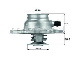 Behr tm 11 105 termostat bmw, bmw 7 (e38)