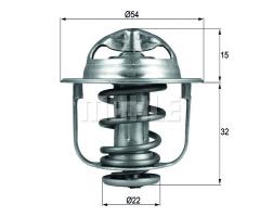 Behr tx 120 89d termostat opel, opel astra h nadwozie pełne (l70)