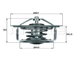 Behr tx 17 75d termostat bmw, bmw 5 (e12)