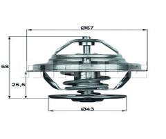 Behr tx 19 75d termostat mrcedes, mercedes-benz klasa s (w116)