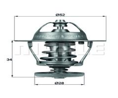 Behr tx 68 88d termostat ford mondeo transit, citroËn jumper autobus, fiat ducato autobus (250)