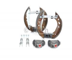 Bosch 0204114584 szczęki hamulc.+cylinderki (zestaw), ford escort v (gal)