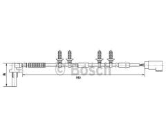 Bosch 0265007404 czujnik abs jaguar x-type  01-09 lt, jaguar x-type (cf1)