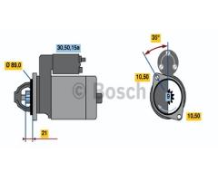 Bosch 0986013160 rozrusznik 12v, saab 90