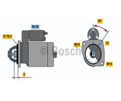 Bosch 0986016660 rozrusznik 12v, renault safrane ii (b54_), volvo 850 (ls)