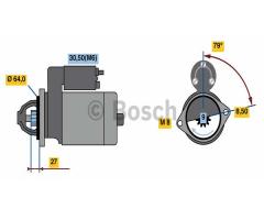 Bosch 0986022730 rozrusznik 12v chevrolet opel, opel astra j sports tourer