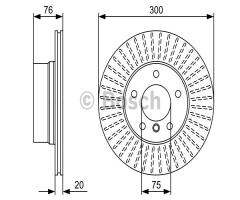 Bosch 0986479497 tarcza hamulc. bmw 1 e82  07- tył, bmw 1 (e82) coupe 