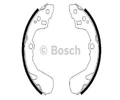 Bosch 0986487436 szczęki hamulc., daihatsu charade iii (g100, g101, g102), subaru justy ii (jma, ms)