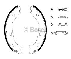 Bosch 0986487542 szczęki hamulc., mercedes-benz /8 (w114)