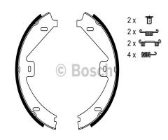 Bosch 0986487752 szczęki hamulc. mercedes w212 e-klasa  09- (ręczny, mercedes-benz cls (c218)