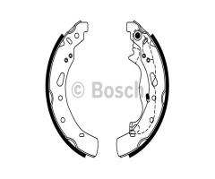 Bosch 0986487767 szczęki hamulc., mazda 2 (de)