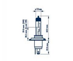 Narva 48901 Żarówka h4 100/90w 12v