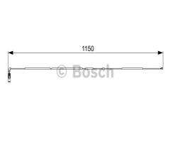 Bosch 1987473004 czujnik klock. hamulc., bmw z4 (e85)