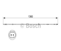 Bosch 1987473518 czujnik klock. hamulc., bmw z4 (e89)