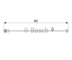 Bosch 1987474558 czujnik klock. hamulc., porsche boxster (987)