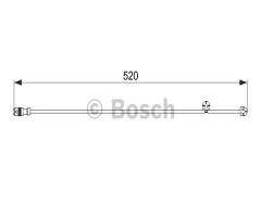 Bosch 1987474571 czujnik klock. hamulc., porsche 911 targa (997)