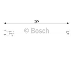 Bosch 1987474575 czujnik klock. hamulc., iveco daily iv platforma / podwozie