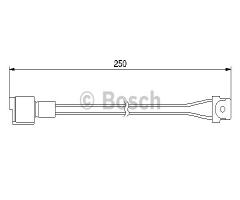 Bosch 1987474905 czujnik klock. hamulc., bmw 3 (e30)