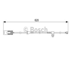 Bosch 1987474955 czujnik klock. hamulc. bmw 7 e38 tył, bmw 7 (e38)