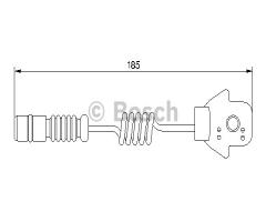 Bosch 1987474963 czujnik klock. hamulc. mercedes w163 98-05  p, mercedes-benz klasa m (w163)