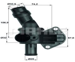 Behr ti 8 87 termostat vag, audi a3 (8p1), seat altea (5p1), skoda octavia (1z3), vw golf v (1k1)