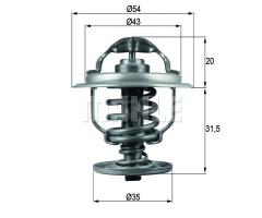 Behr tx 109 87d termostat vag, audi a3 (8p1), seat ibiza iv (6l1), skoda superb kombi (3t5)