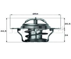 Behr tx 4 87d termostat ford, austin mini, chrysler 300 m (lr), de tomaso deauville