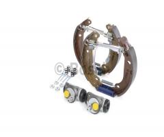 Bosch 0204114129 szczęki hamulc.+cylinderki (zestaw) peugeot 206, peugeot 206+ (t3e)