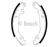 Bosch 0986487272 szczęki hamulc., renault super 5 (b/c40_)