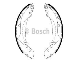 Bosch 0986487642 szczęki hamulc., land rover freelander (ln)