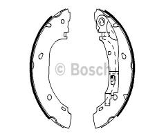 Bosch 0986487701 szczęki hamulc., citroËn jumper autobus (244, z_), fiat ducato nadwozie pełne (244)