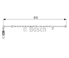 Bosch 1987473047 czujnik klock. hamulc., bmw z4 (e85)