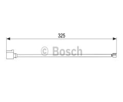 Bosch 1987474567 czujnik klock. hamulc., vw touareg (7p5)