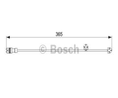 Bosch 1987474570 czujnik klock. hamulc., porsche 911 (997)